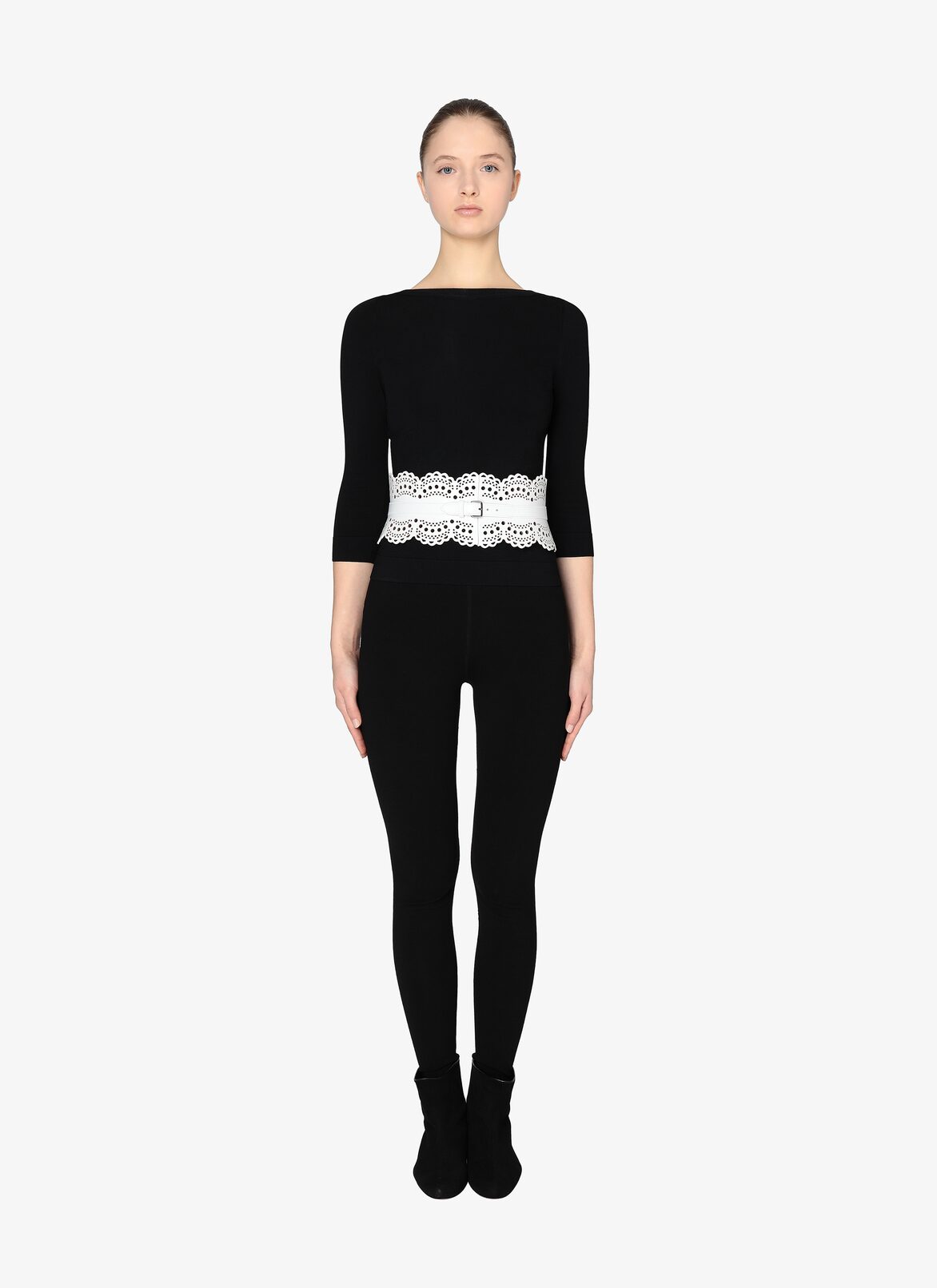 Corset Belt ALAÏA WHITE CORSET BELT